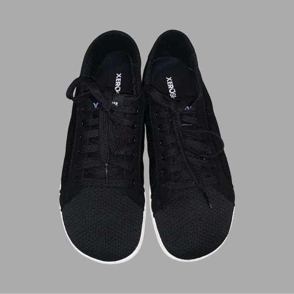 Xero Shoes Shoes - Xero Womens Dillon Shoes Minimalist Barefoot Black Synthetic Lace Up Size 8.5